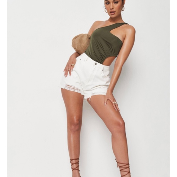 NWT Missguided Cutout Bodysuit - Picture 2 of 6